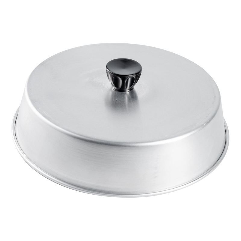 American Metalcraft Basting Cover with Bakelite Knob, 9" x 2", Aluminum