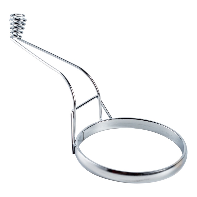 American Metalcraft Egg Ring with Coil Handle, 3" Diameter, Chrome Plated,