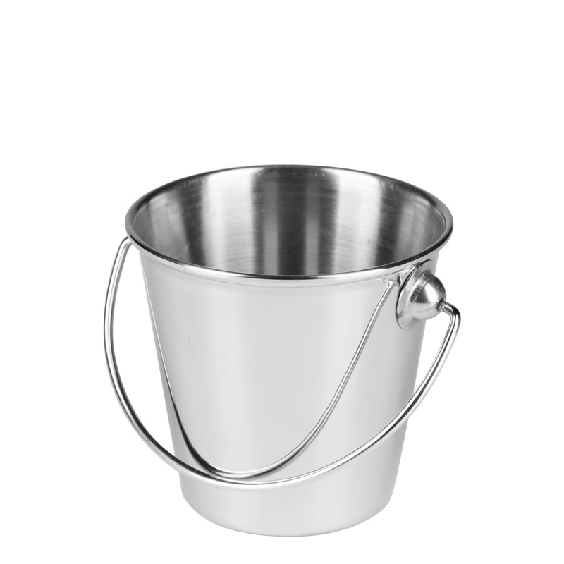 American Metalcraft Mini Serving Pail, 32 oz, Stainless Steel