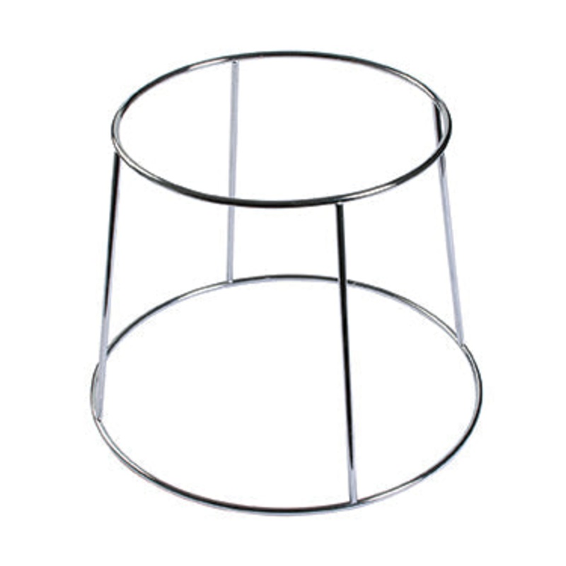American Metalcraft Round Display Pizza Stand, 7 3/8", Stainless Steel