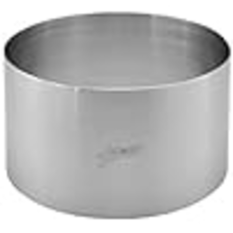 Ateco Cake & Pastry Ring, 5.5" x 3", Stainless Steel
