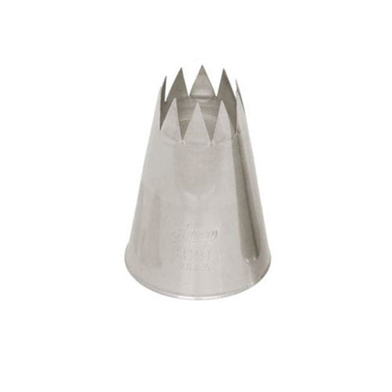 Ateco Open Star Piping Tip, 829, Stainless Steel