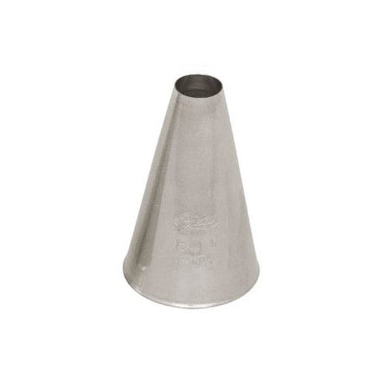 Ateco Plain Piping Tip, 804, Stainless Steel