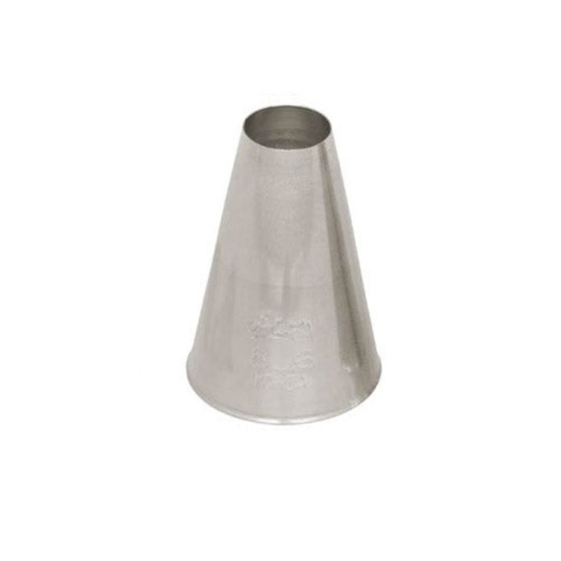 Ateco Plain Piping Tip, 806, Stainless Steel