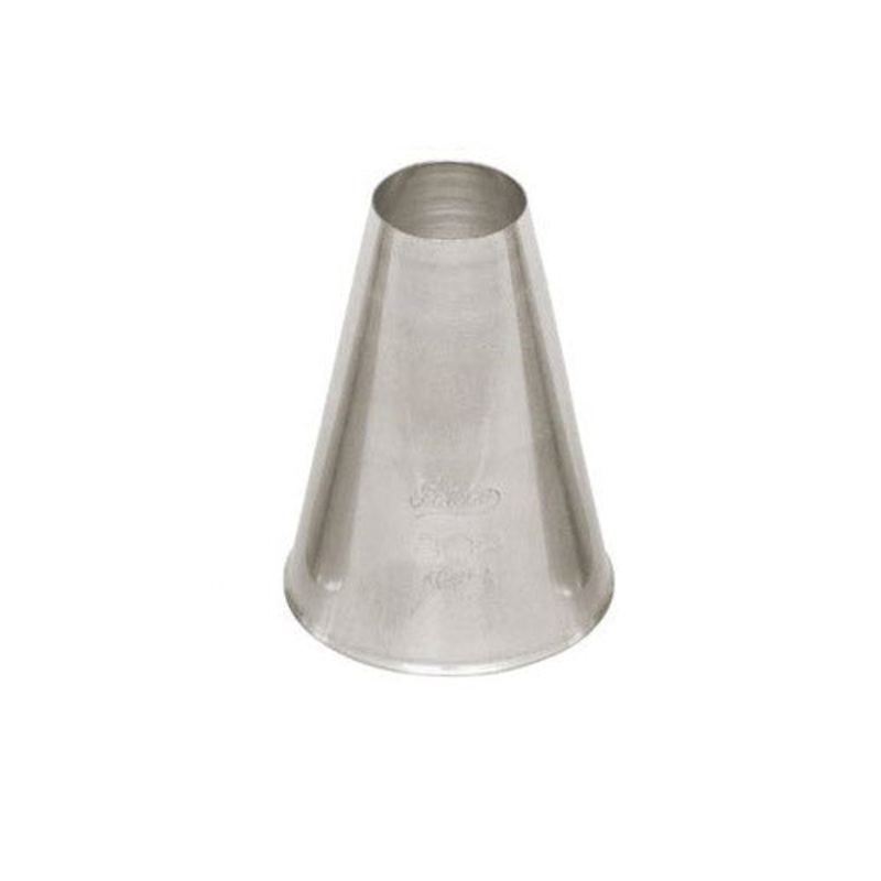 Ateco Plain Piping Tip, 808, Stainless Steel