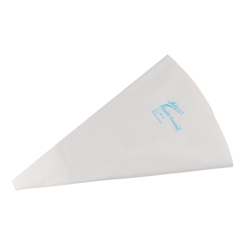 Ateco Plastic Coated Decorating and Pastry Bag, 12", Cloth/Poly