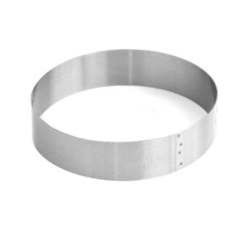 Crown Cake Ring, 4", Stainless Steel