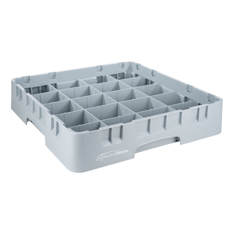 SignatureWares Cup Rack, 20 Compartment, 2 5/8" High, Grey