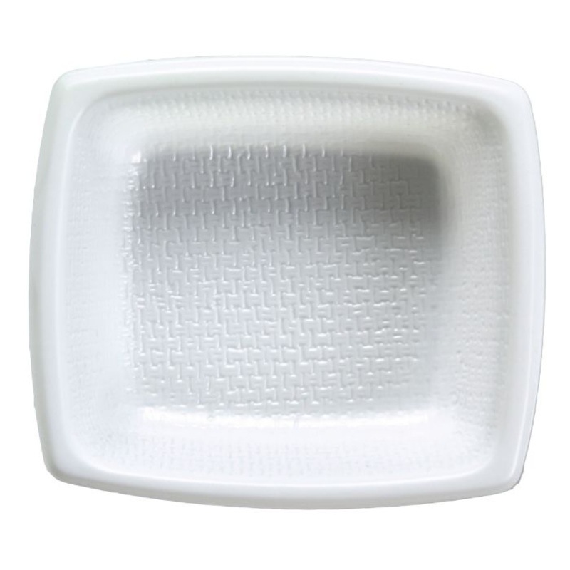 Aladdin Temp-Rite Disposable Side Dish, Rectangular, 4 oz, White (6000-pack)