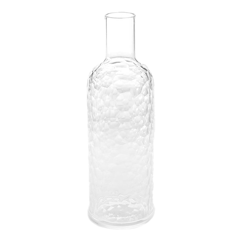 American Metalcraft Bottle with Pebbled Finish , 33 oz, Clear Acrylic