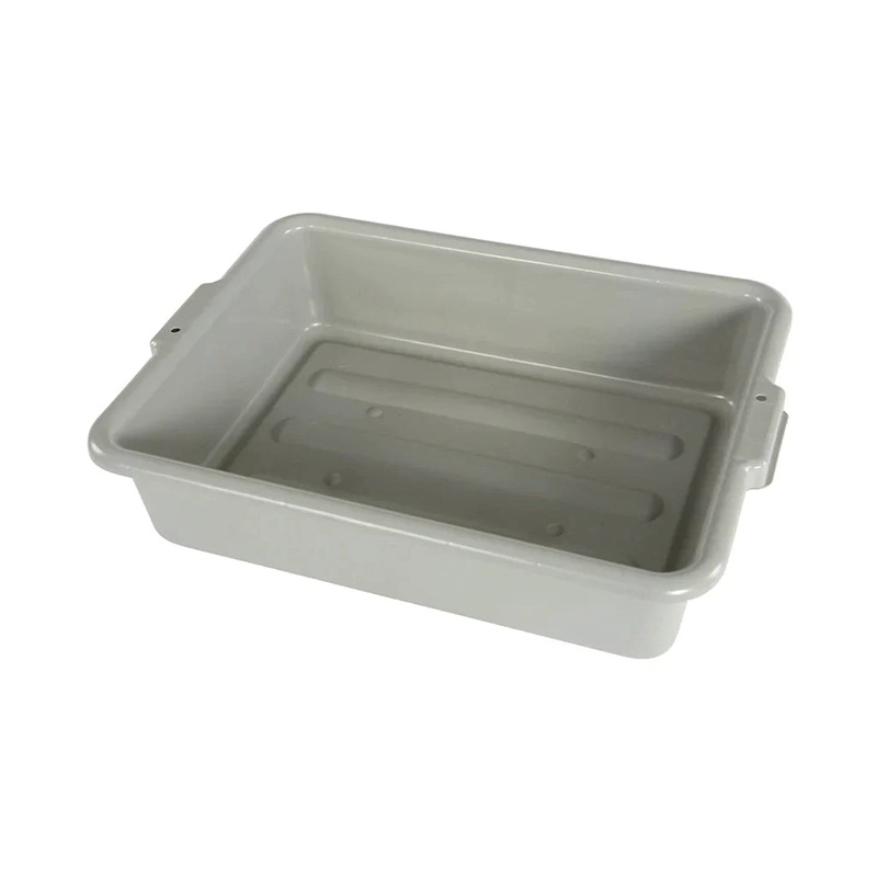 Globe Bus Box, 22" x 15.75" x 5", Grey