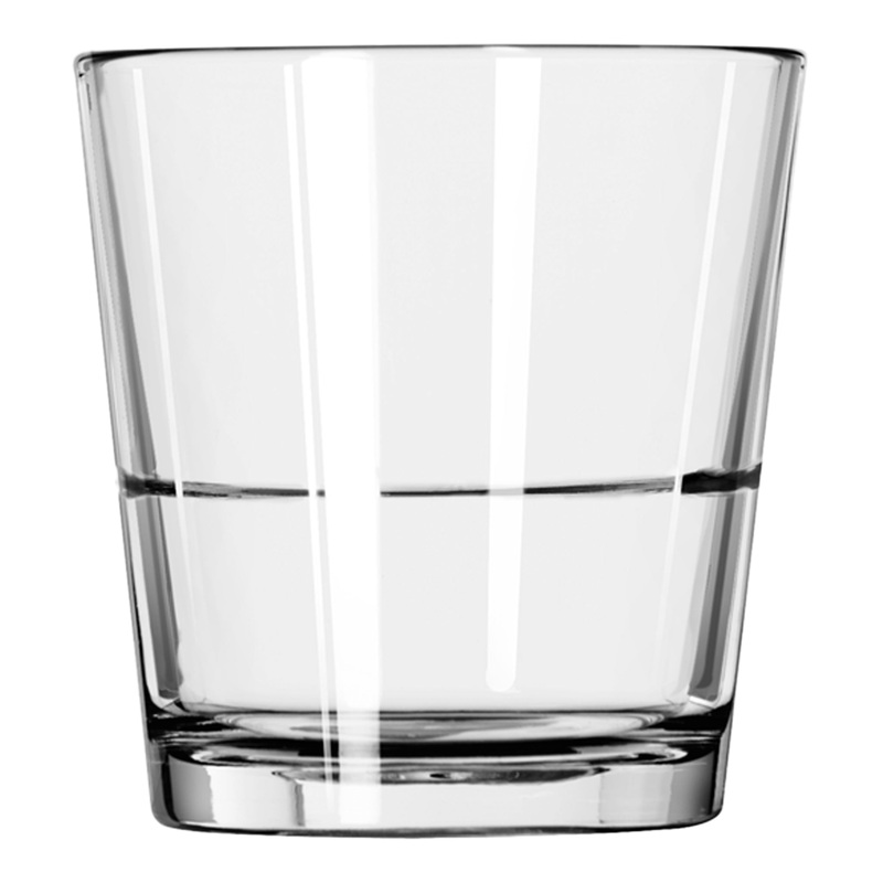 Libbey Restaurant Basics Stacking Rocks Glass, 9 oz (24-pack)