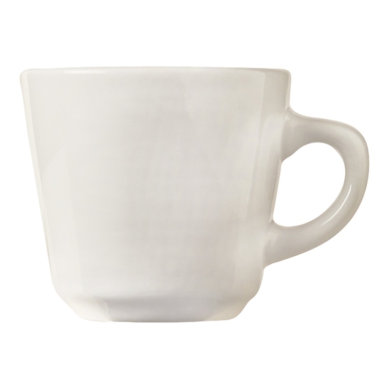 Libbey World Tableware Porcelana Tall Cup, 7 oz (36-pack)