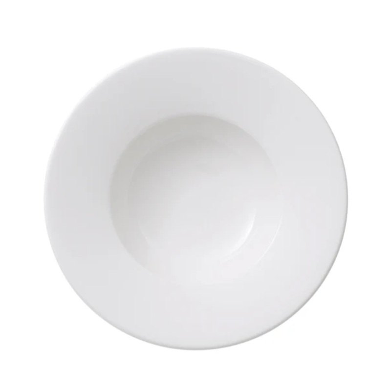 Villeroy & Boch Affinity Deep Plate, 9", White (6-pack)
