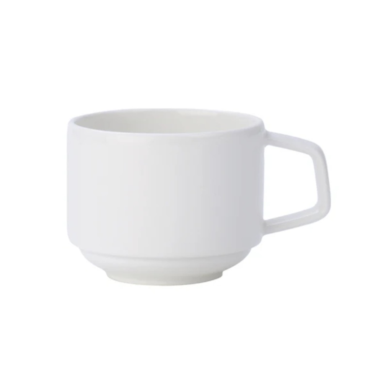 Villeroy & Boch Affinity Stacking Cup, 7.5 oz, White (6-pack)