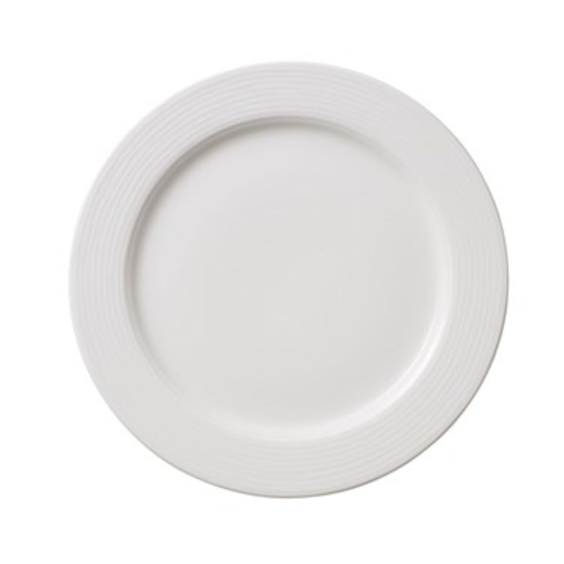 Villeroy & Boch Sedona Function Flat Plate, 9.5", White (6-pack)