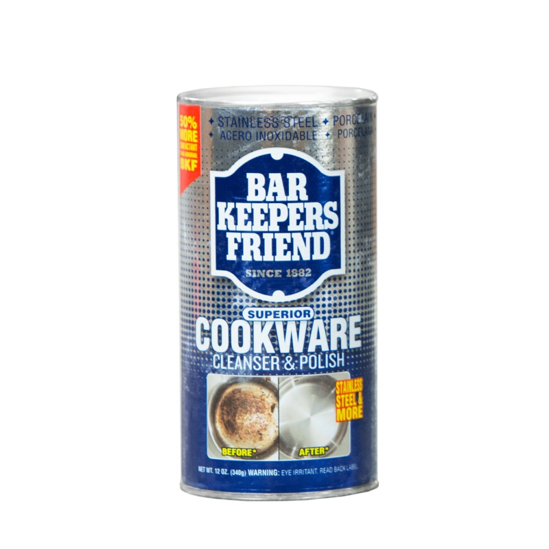 Bar Keepers Friend Cookware Cleanser & Polish, 12 oz