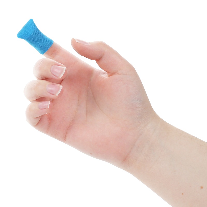 BIOS Blue Metal Detectable Fingertip Bandages (50-pack)