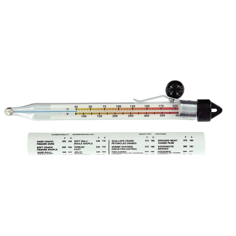 BIOS Candy & Deep Fry Tube Thermometer, Glass