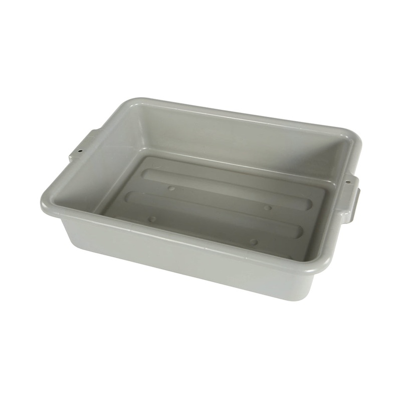 Globe Bus Box, 22" x 15.75" x 7", Grey