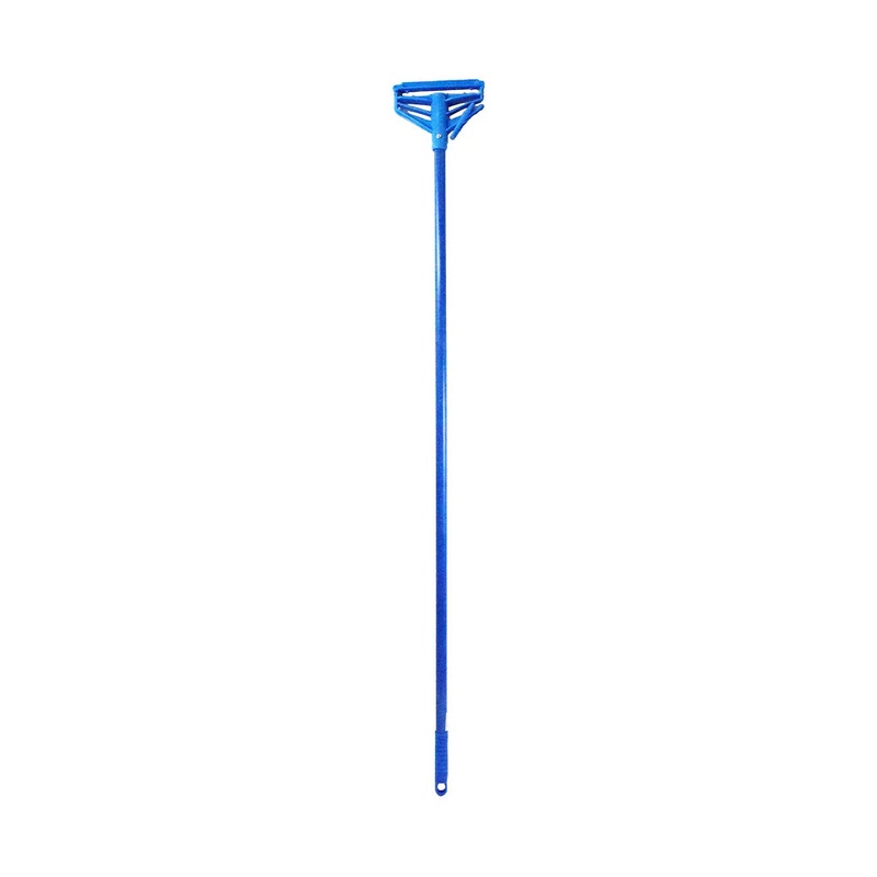 Globe Quick Release Mop Handle, Blue, Fiberglass, 54"