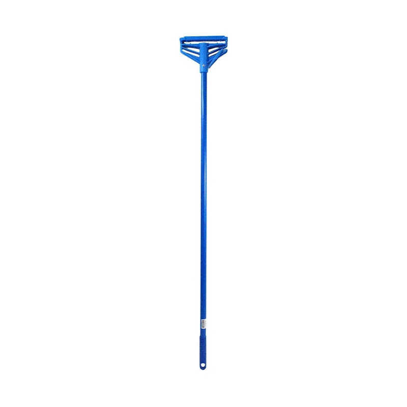 Globe Quick Release Mop Handle, Blue, Metal, 54"