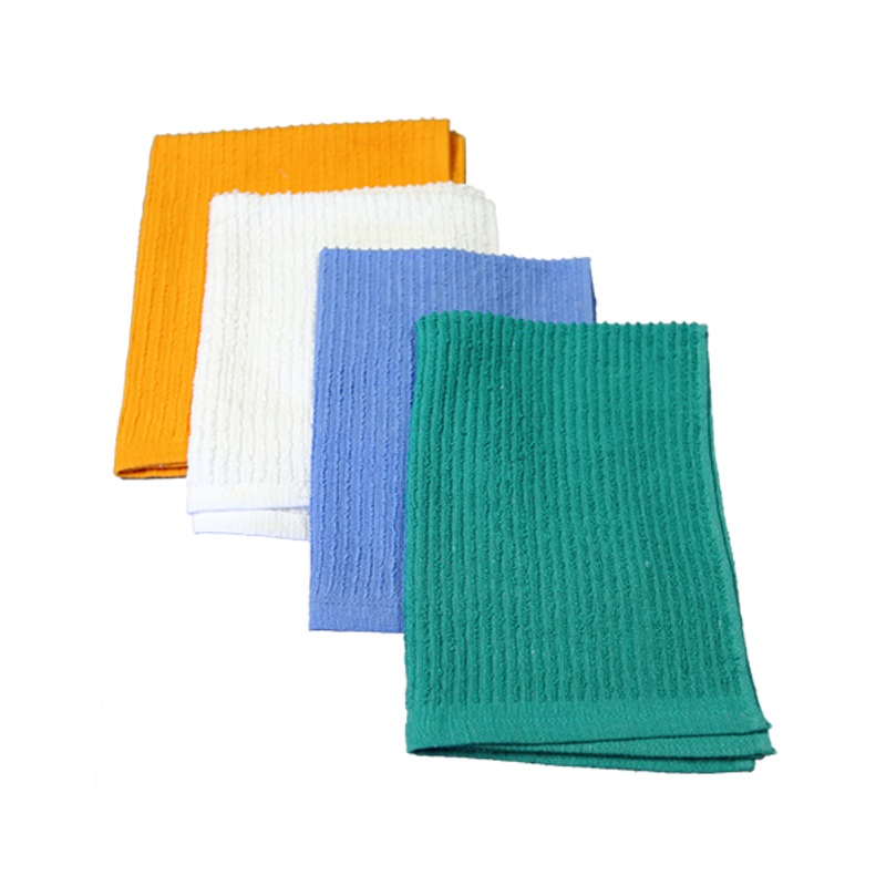 Levon Textiles Bar Wipe, 17" x 20", Gold/Orange Cotton