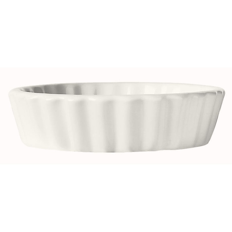 Libbey World Tableware Bedrock Ovenware Round Creme Brulee Ramekin, 8 oz (24-pack)