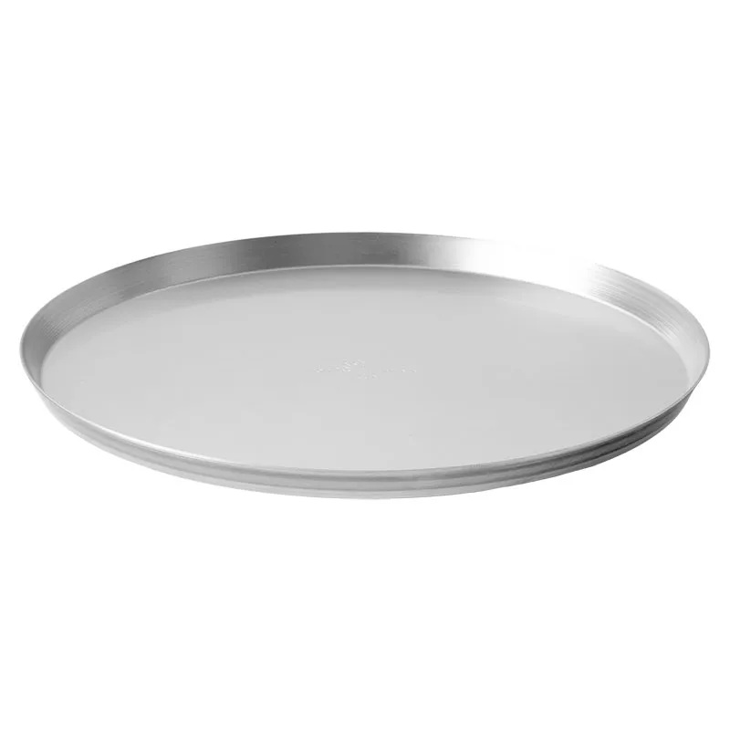 Lloyd Pans Round Rimmed Pizza Pan, 76 Degree, 10" x 1.125" (12-pack)
