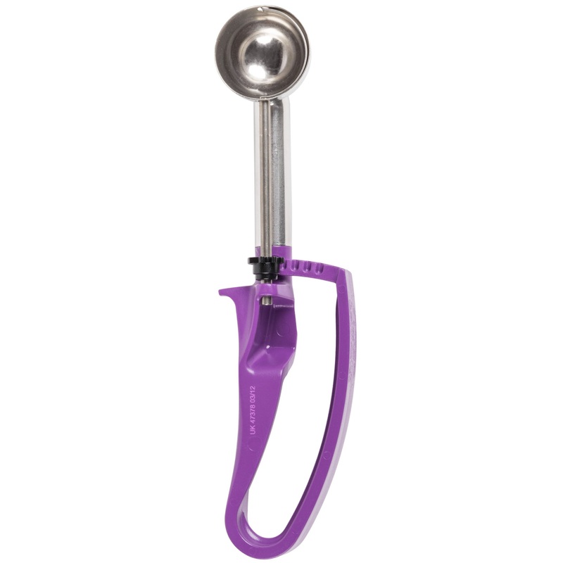 Vollrath Extended Length Color-Coded Squeeze Disher, 0.72 oz, FINAL SALE
