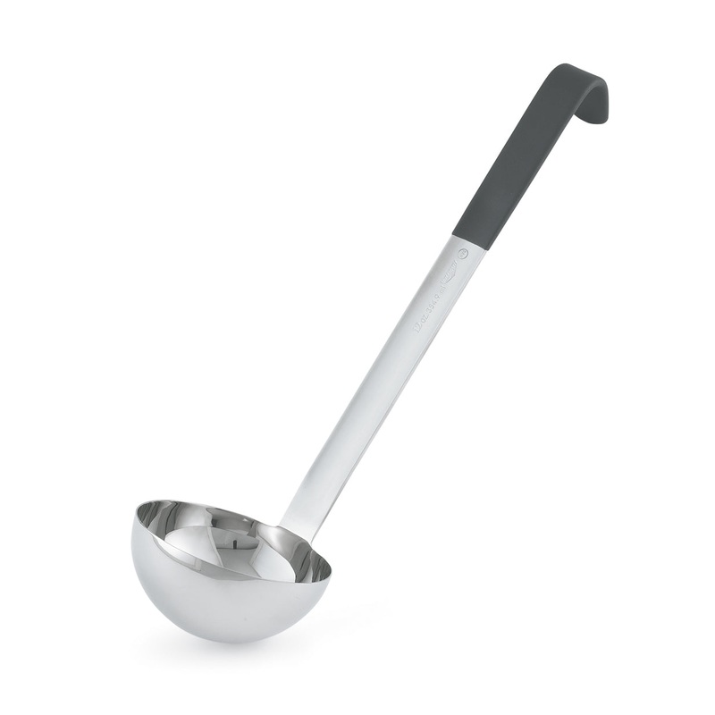 Vollrath Heavy Duty One-Piece Kool Touch Ladle, 0.75 oz, Black, FINAL SALE