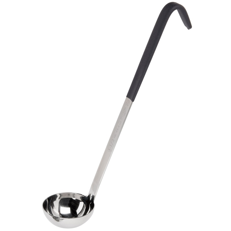 Vollrath Heavy Duty One-Piece Kool Touch Ladle, 1.5 oz, Black, FINAL SALE