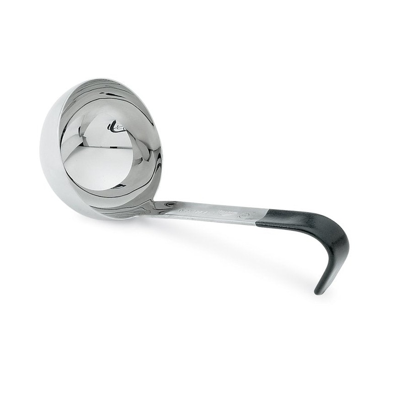 Vollrath Heavy-Duty One-Piece Short Handle Kool Touch Ladle, 5 oz, Black, FINAL SALE