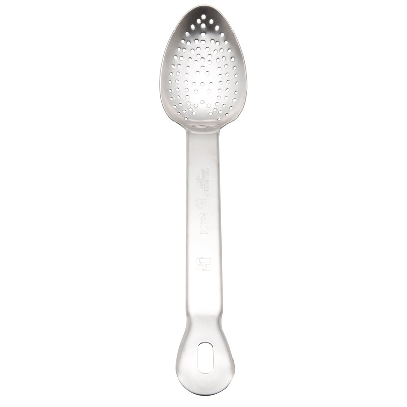 Vollrath Heavy Duty Perforated Basting Spoon, 13.75", Stainless Steel, FINAL SALE
