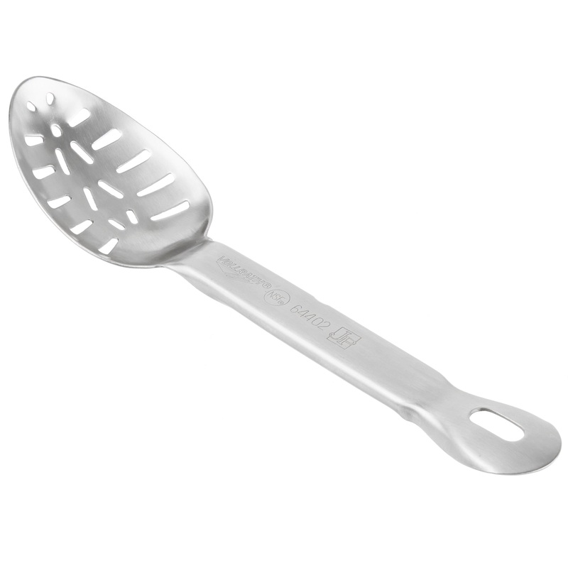 Vollrath Heavy Duty Slotted Basting Spoon, 11.75", Stainless Steel, FINAL SALE