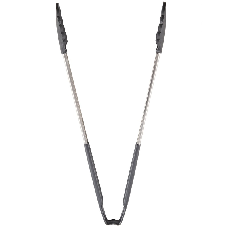 Vollrath High Temp Kool-Touch Nylon End One-Piece Tongs, 16", Black, FINAL SALE