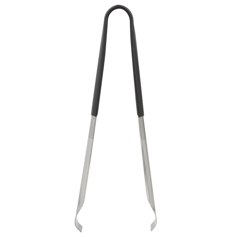 Vollrath Kool Touch Pom Tongs, 12", Stainless Steel w Black Handle, FINAL SALE