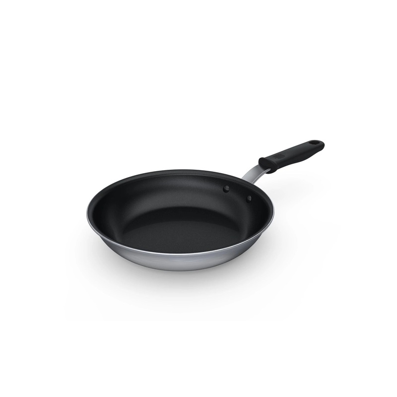 Vollrath Tribute 3 Ply CeramiGuard Non Stick Fry Pan, 14", Black Silicone Handle, FINAL SALE