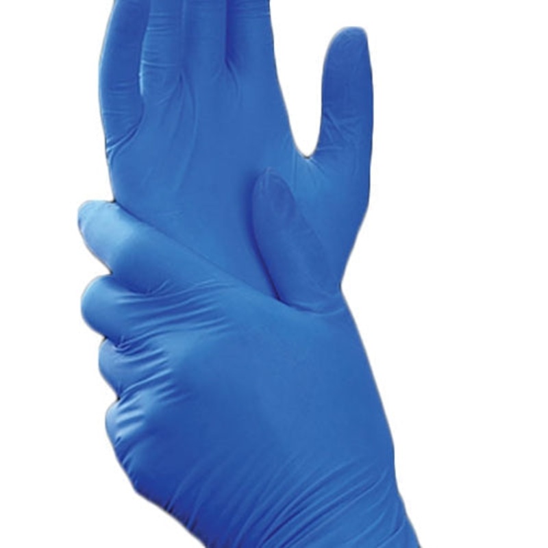 Avianz EZ Don Disposable Gloves, Small, Blue Nitrile (200-pack) FINAL SALE
