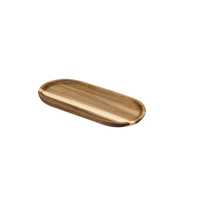 Browne Oval Serving Board, 12" x 6", Acacia, FINAL SALE
