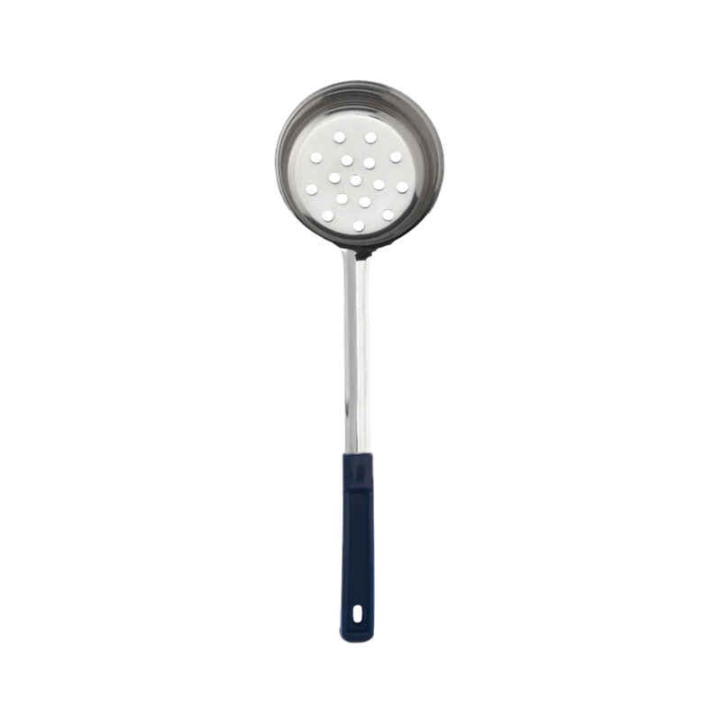 Browne Perforated Spoodle/Portioner, 8 oz, Black Handle, FINAL SALE
