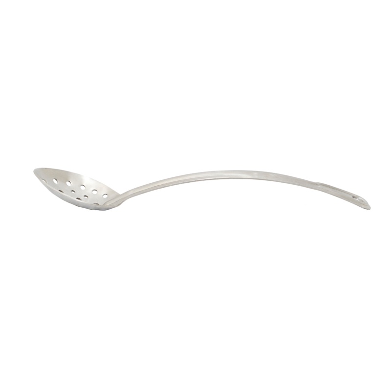 Browne Renaissance Heavy Duty Perforated Serving Spoon, 13", Stainless Steel, FINAL SALE