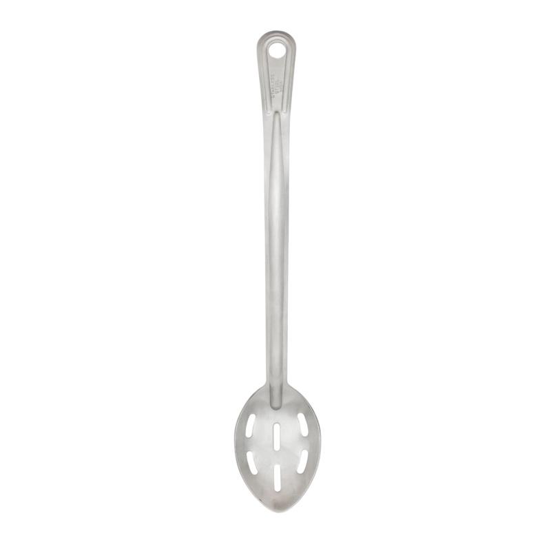 Browne Renaissance Heavy Duty Perforated Serving Spoon, 15", Stainless Steel, FINAL SALE