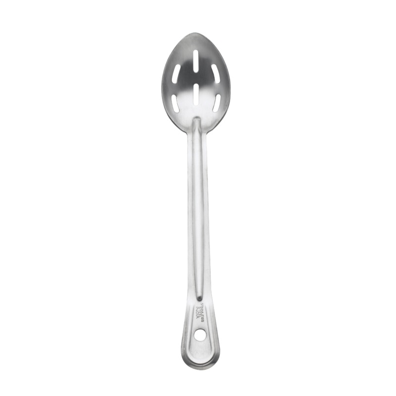 Browne Renaissance Slotted Serving Spoon, 13", Stainless Steel, FINAL SALE