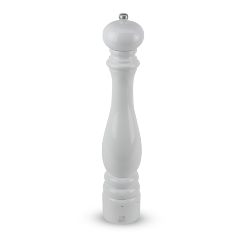 Peugeot Paris u'Select Pepper Mill, 16", Wood, White Lacquer, FINAL SALE