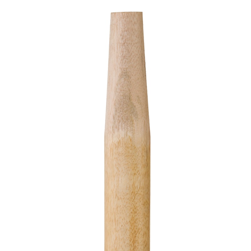 Rubbermaid Broom Handle, Wood, Tapered, 54"