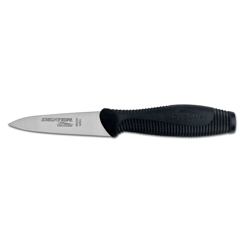 Dexter DUOGLIDE Paring Knife, 3.75", Black