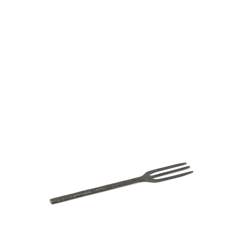 Fourchette en mtal martel - Anthracite - La Nouvelle Table