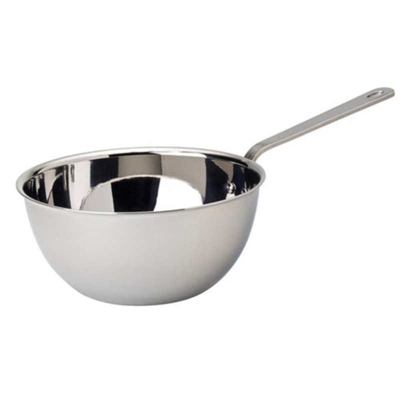 Tableware Solutions Presentation / Serving Wok, 12 oz, Stainless Steel (6-pack)