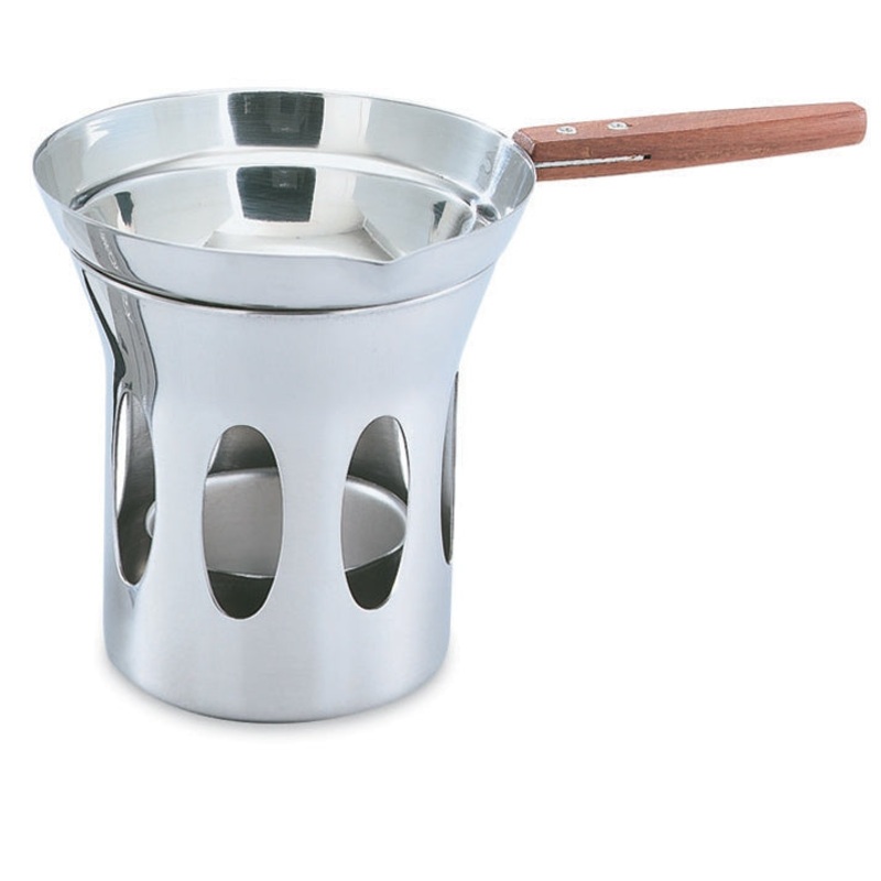 Vollrath Butter Melter Set, Stainless Steel/Rosewood